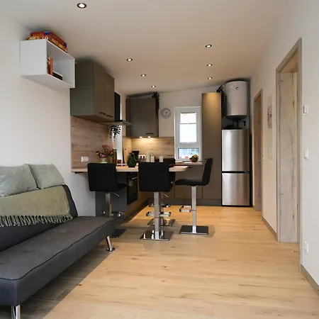 Апартаменты Modernes Ferienhaeuschen Am Zeulenrodaer Mit Terrasse, Klimaanlage, 1 Sz, Max 3 Gaeste