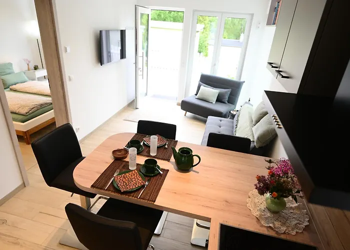 Modernes Ferienhaeuschen Am Zeulenrodaer Meer - Terrasse, Klimaanlage & Fussbodenheizung