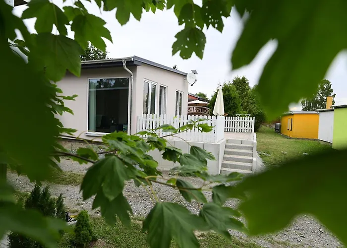 Appartamento Modernes Ferienhaeuschen Am Zeulenrodaer Meer - Terrasse, Klimaanlage & Fussbodenheizung *